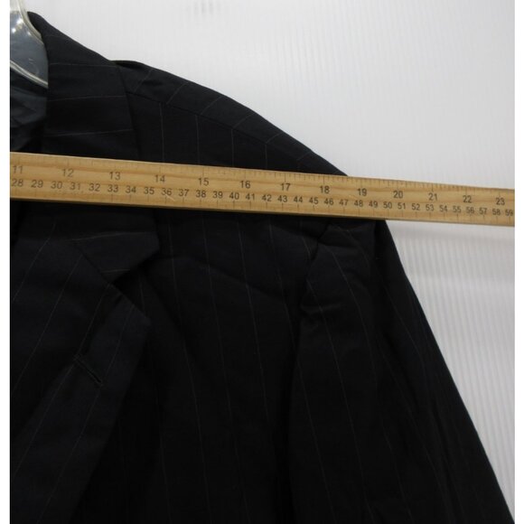 VINTAGE Brooks Brothers Sport Coat 44 Blazer Wool Pinstripe Union Made - Picture 7 of 16